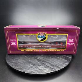20-98463 Mth 30-76336 Premier Western Maryland Flat Car With 48 Trailer