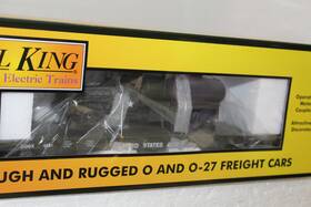 30-76777 Mth #30-76777 Rail King Us Army Flatcar With 6x6x Water Truck