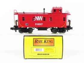 30-77052 Mth O Gauge 3-rail Rail King Nw Norfolk And Western Lighted Caboose 30-77052 Mth O Gauge 3-rail Rail King Nw Norfolk And Western Lighted Caboose