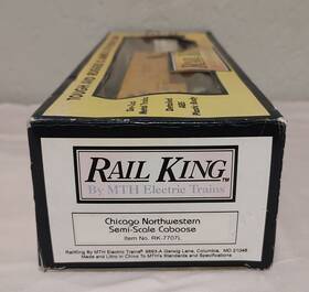 30-7707 Mth O Gauge Chicago Northwestern Semi-scale Caboose #12560 Ln/box L