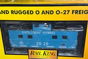 30-77262 Mth Railking G.e. Evolution Hybrid Steel Caboose #2010 O-scale New