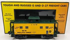 Mth 30-7727 O Gauge Chicago Northwestern Steel Caboose #10801 Nib