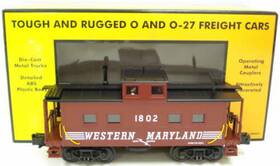 30-7732 Mth O Western Maryland Steel Caboose Ln/box