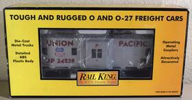 30-7749 Mth O Gauge Rail King Diecast Union Pacific Bay Window Caboose Up 24528