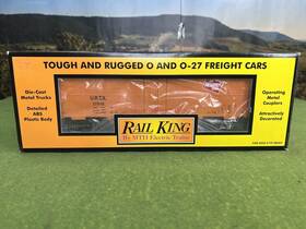 30-7827 Mth Rail King Tough Rugged O-o27 Milwaukee Road Modern Reefer Car