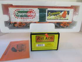 30-7880 Mth Creamsicle Modern Reefer Car 0-027 Scale 2004 Nib H1g
