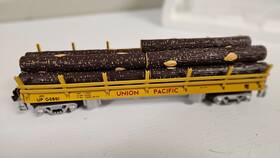 30-79053 Mth Rail King Union Pacific Operating Flatcar