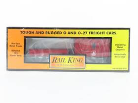 30-79061 Mth O Gauge 3-rail Rail King B&o Baltimore And Ohio Crane Tender - Sealed