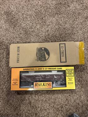 30-79639 Mth Railking Pacific Great Eastern Dump Car Operating #6130