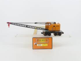 Mth 30-7966 O Gauge 3-rail Arr Alaska Railroad American Crane #lc-108