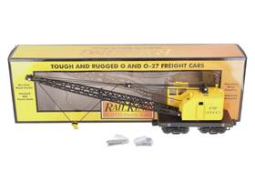 30-79673 Mth O Santa Fe American Crane Car #199607 Ln/box