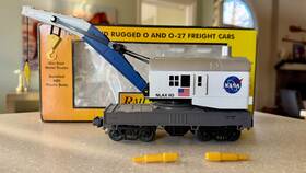 30-7993 Mth Nasa Crane Car In Excellent Condition 30-7993 Mth Nasa Crane Car In Excellent Condition
