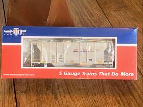 35-75015 Mth S-scale Bnsf Ps-2 2-bay Covered Hopper