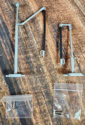 Mth 658081028408 Railking By M.t.h Electric Trains O Scale Fuel/water Column Set Free Shipping
