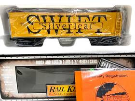 30-8617 Mth 658081061764 Railking #30-8617 Diecast O Gauge Swift Reefer Car Mint