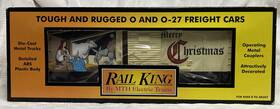 30-74183 Mth 658081080352 Rail King 2004 Holiday Box Car #30-74183 Nativity Scene Electric Trains
