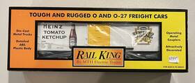 30-74405 Mth 658081229485 Rail King By Heinz Field Ketchup Box Car O Gauge