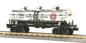 30-73293 Mth 658081270050 O Gauge Tidewater Oil 3-dome Chrome Tank Car Rail King Ln