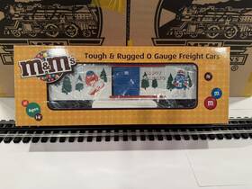 30-74595 Mth 658081283210 Railking M&m S Happy Holidays Boxcar