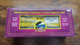 9903 Mth 658081296258 O Scale 36ft Wood Sided Reefer - Schott Brewing Co. #9903