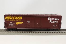 693349 Mth O Scale 50ft Double Door Box Car With Eot Beacon Southern Pacific Sp