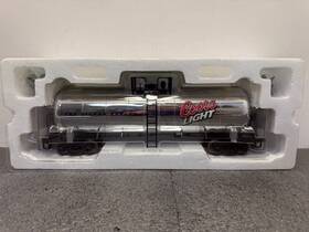Mth 70-73027 Coors Light One Gauge Unibody Tank Car - Inch The Silver Bullet Ec