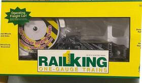 Mth 70-79013 Railking G Gauge Train Operating Channel 4 News Helicopter And Car New W Shipper
