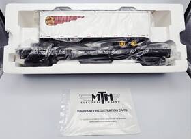 40trailer Mth 95215 20-95215 Mkt Missouri Kansas Texas Flat Car With O Scale Tca 2016 Blk