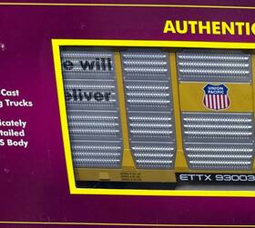 20-90022c Mth Premier Union Pacific Corrugated Auto Carrier Inch We Will Deliver