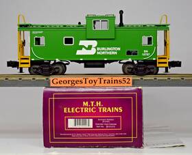 20-91212 Mth Premier Pre 3-rail O #10797 Bn Burlington Northern Ext Vision Caboose Lnib 20-91212 Mth Premier Pre 3-rail O #10797 Bn Burlington Northern Ext Vision Caboose Lnib