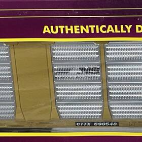 20-92048 Mth Premier Ttx Norfolk Ns Corrugated Auto Carrier #690548 O-scale