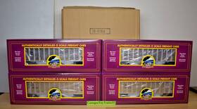 20-92164 Mth Premier 3-rail O Scale Up Union Pacific Plated Coalporter 4-car Set