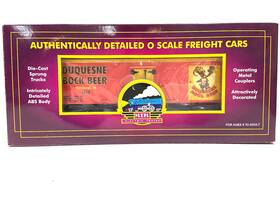 20-94327 Mth Premier Duquesne Bock Beer 36 Wood Side Reefer Car O Scale Mint