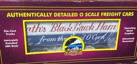 Mth Premier 20-94493 Rath S Blackhawk Ham 36ft Woodsided Reefer Car #207 Iowa O