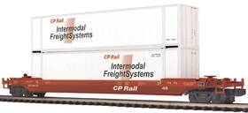 20-95014 Mth Premier - Cp Rail #524131 Husky Stack Car New