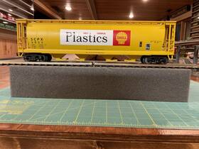 20-97445 Mth Premier Shell Plastics #3533 100 Ton Hopper Car. Used No Box
