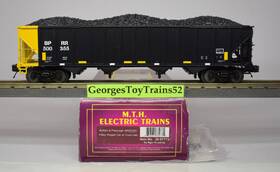 20-97773 Mth Premier 3-rl O #500355 Bprr Buffalo And Pittsburgh 4-bay Coal Hopper