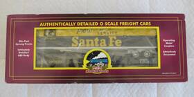 20-98170 Mth Premier Inch O Santa Fe Flat Car With 48ft Trailer-new Unrun 15 Ship