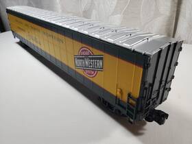 20-98346 Mth Premier 658081066837 Chicago And North Western O Scale 75ft Autotrain Auto Carrier 20-98346 Mth Premier 658081066837 Chicago And North Western O Scale 75ft Autotrain Auto Carrier