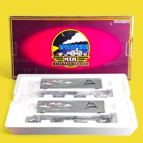 20-95067 Mth Premier 658081242569 Coors Light 2-car Spine Car Set Containers O-gauge 20-95067 Mth Premier 658081242569 Coors Light 2-car Spine Car Set Containers O-gauge