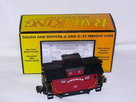 30-77071 Mth Rail King Virginian Bobber Caboose - Read