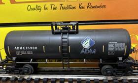 30-73355 Mth Railking Weathered Adm Modern Tank Car #15380 O-gauge Free Shipping