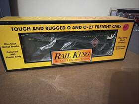 Rk-7810l Mth Rail King O Gauge Railway Express Agency Semi-scale Reefer Car L/n