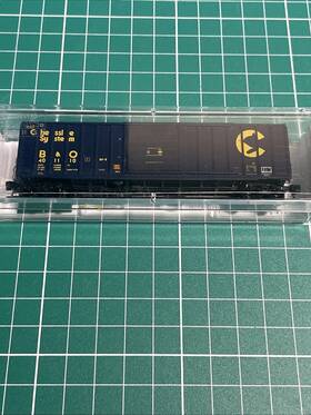 025-00-356 Mtl New N-scale Mt 50 Box Car B&o 30.95