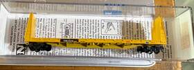 05400461 Mtl N Scale 61ft Bulkhead Flatcar Ttpx Rd# 1318