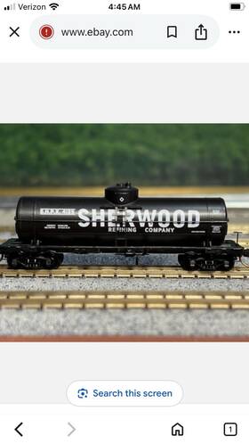 Shpx4129 Mtl 06500760 N Scale - Sherwood 39ft Single Dome Tank Car N7681