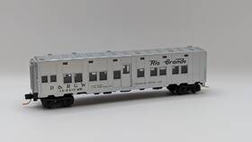 116020.1 Mtl N Scale # Denver And Rio Grande Western Mow Car Ax 2410 Mw - Used