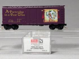 21501 Mtl N Scale Twelve Days Of Christmas Inch A Partridge In Pear Tree Tdoc 01