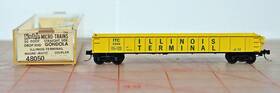 48050 Mtl Black Label Kadee Mt Illinois Terminal Itc 3300 Drop End Gondola