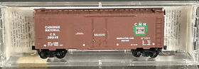 290145 N Scale Micro-trains Mtl 21120 Cnr Canadian National Railway 40foot Box Car #290145
